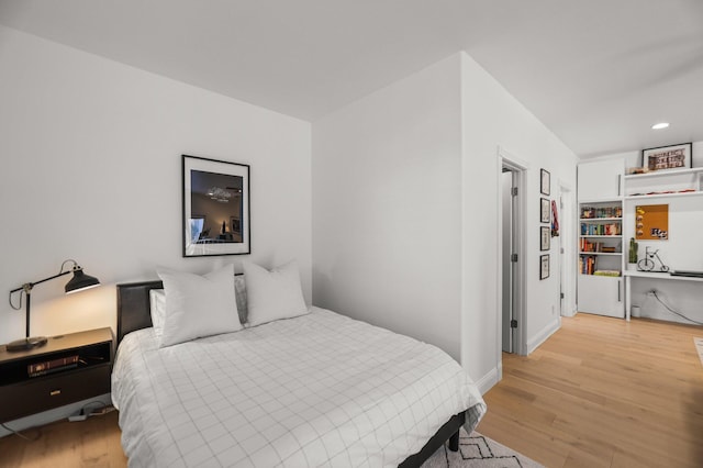 2154 Harvard Way, Redding, CA 96003 - bedroom with light wood-type flooring and recessed lighting