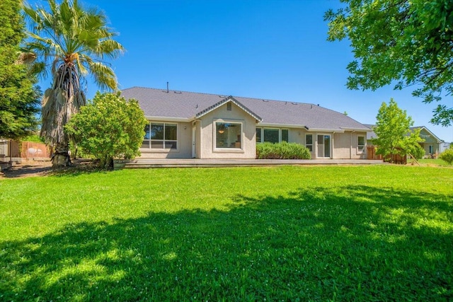 110 Agua Verdi Dr, Red Bluff, CA 96080 - rear view of property featuring stucco siding