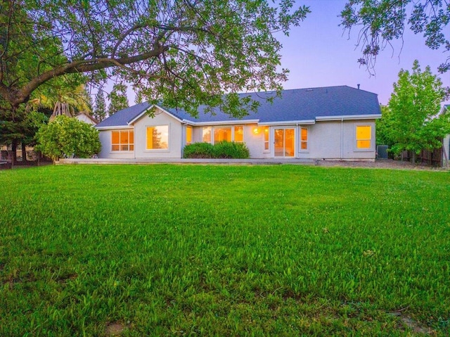 110 Agua Verdi Dr, Red Bluff, CA 96080 - view of front of property with a yard