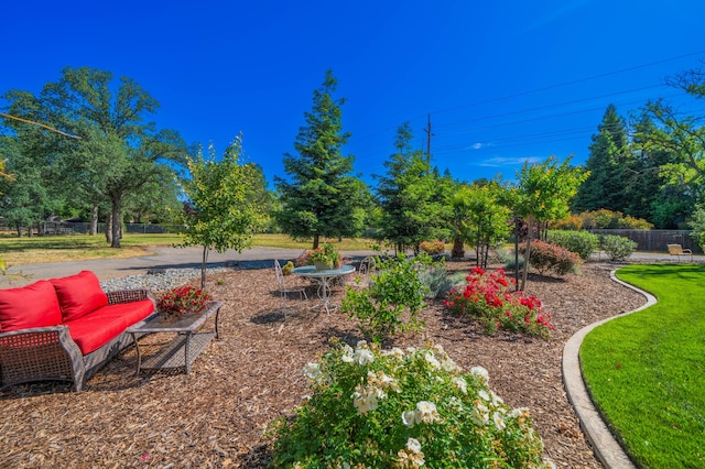 2990 Forest Hills Dr, Redding, CA 96002 - view of yard with fence