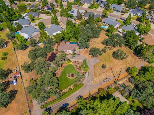 2990 Forest Hills Dr, Redding, CA 96002 - aerial overview of property's location featuring nearby suburban area