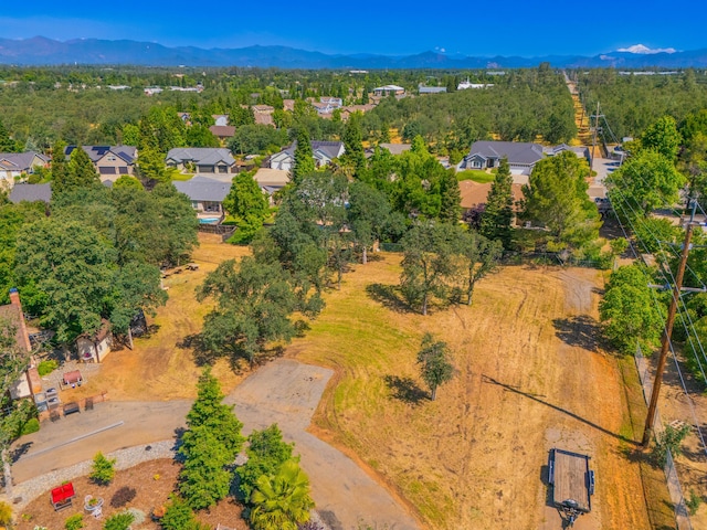 2990 Forest Hills Dr, Redding, CA 96002 - aerial perspective of suburban area with a mountainous background