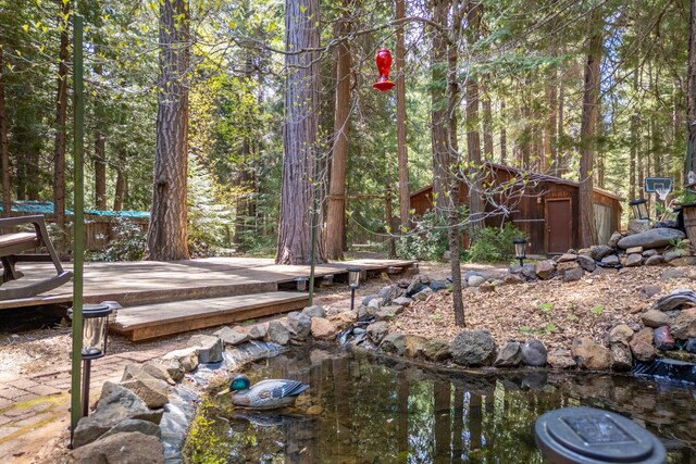 35267 Nehemiah Dr, Shingletown, CA 96088 - view of yard with an outdoor structure