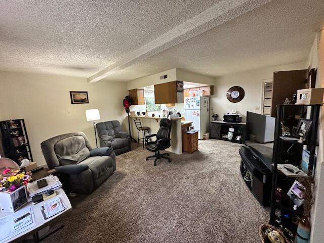 3580 Ricardo Ave, Redding, CA 96002 - office with light colored carpet and a textured ceiling