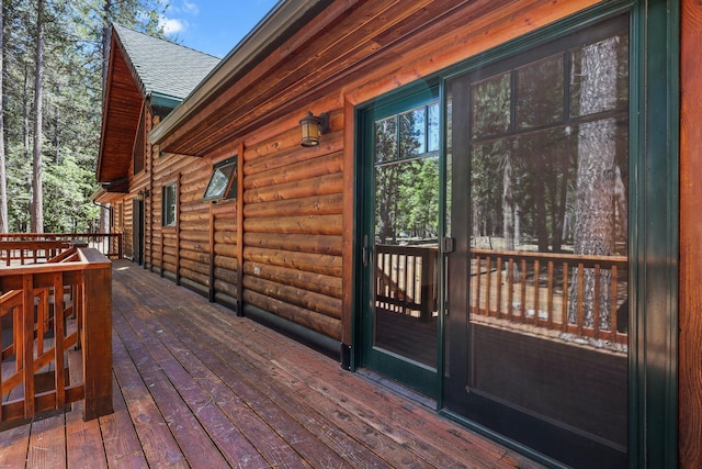 7185 Whispering Winds Ct, Shingletown, CA 96088 - view of deck