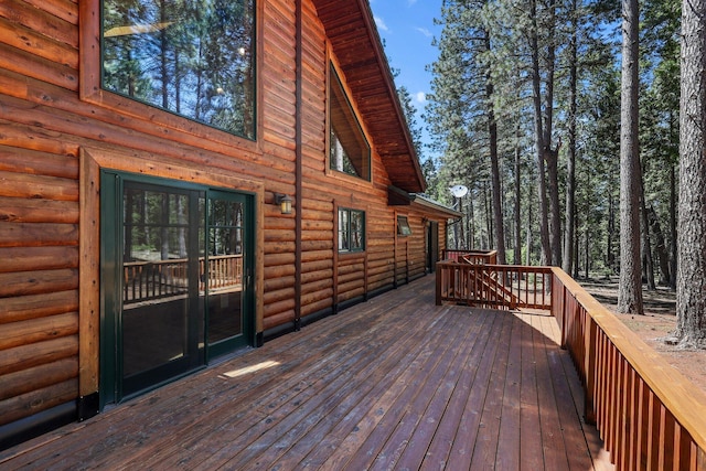 7185 Whispering Winds Ct, Shingletown, CA 96088 - view of deck