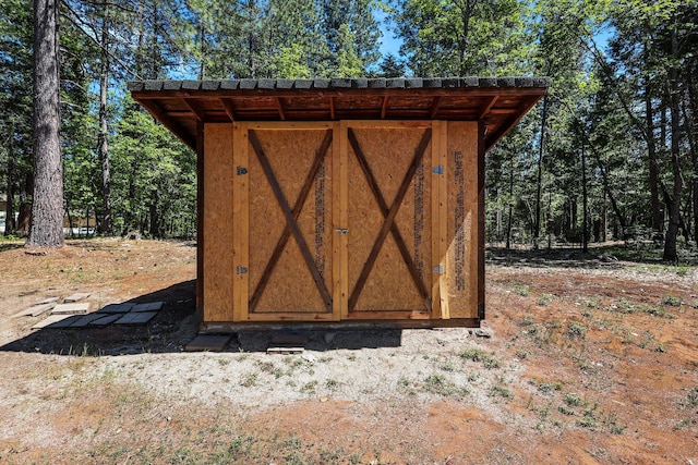 7185 Whispering Winds Ct, Shingletown, CA 96088 - view of shed