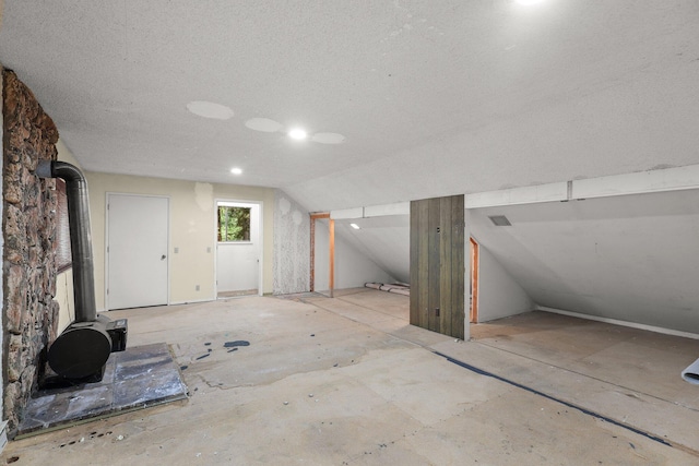 30681 Sleepy Hollow Dr, Shingletown, CA 96088 - below grade area with a textured ceiling