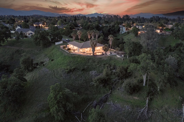 4684 Oak Glen Dr, Redding, CA 96001 - view of aerial view at dusk