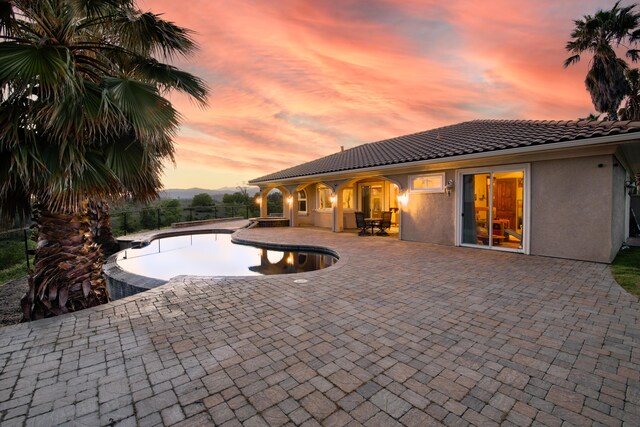 4684 Oak Glen Dr, Redding, CA 96001 - view of swimming pool featuring a patio and fence