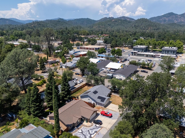 1706 Stanton Dr, Shasta Lake, CA 96019 - aerial perspective of suburban area featuring a mountain backdrop