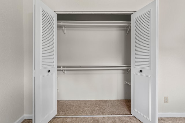 view of closet