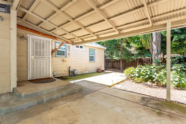 1556 Santa Fe Ave, Redding, CA 96003 - view of patio / terrace featuring fence