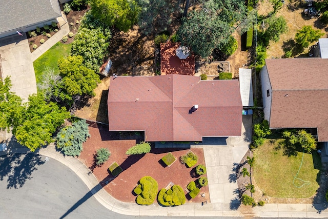 view of subject property