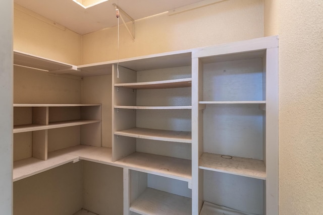 view of pantry