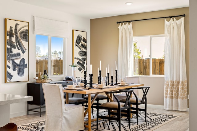 4148 Haleakala Ave, Redding, CA 96001 - dining area featuring plenty of natural light and baseboards