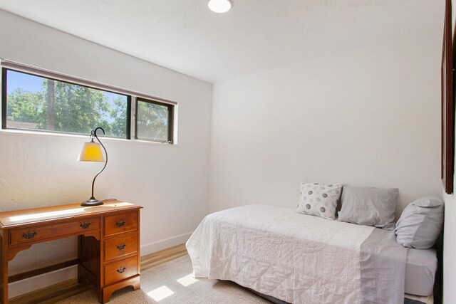 2722 Russell St, Redding, CA 96001 - bedroom featuring light wood finished floors and baseboards