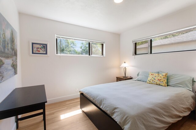 2722 Russell St, Redding, CA 96001 - bedroom featuring light wood finished floors and baseboards