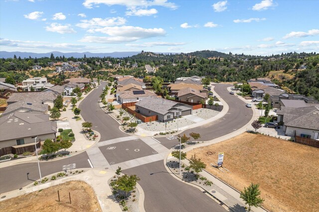 903 Katmai Pl, Redding, CA 96001 - aerial view of residential area with mountains