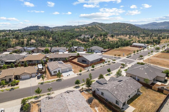 903 Katmai Pl, Redding, CA 96001 - aerial view of residential area featuring a mountain backdrop