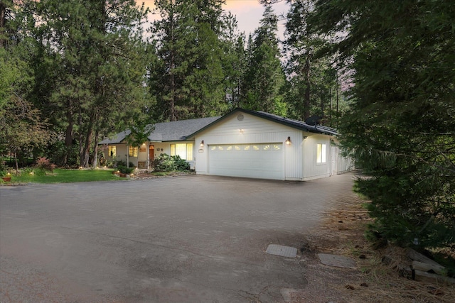 37189 Galena Cir, Burney, CA 96013 - ranch-style house featuring asphalt driveway and an attached garage
