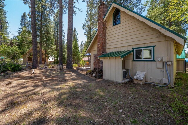 38290 Battle Creek Ave, Mineral, CA 96063 - view of side of property featuring a chimney