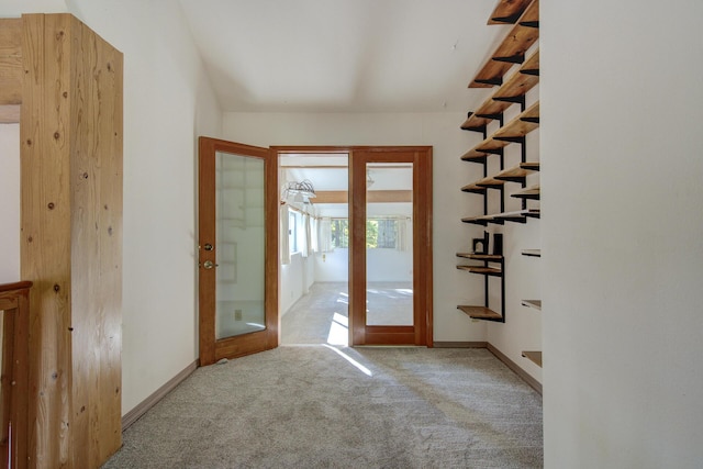 34836 Emigrant Trl, Shingletown, CA 96008 - doorway featuring carpet and baseboards
