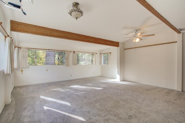 34836 Emigrant Trl, Shingletown, CA 96008 - unfurnished room featuring ceiling fan and carpet floors