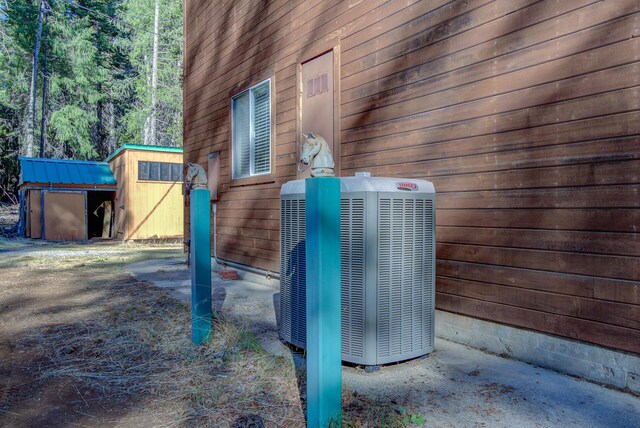 34836 Emigrant Trl, Shingletown, CA 96008 - exterior view of central AC unit