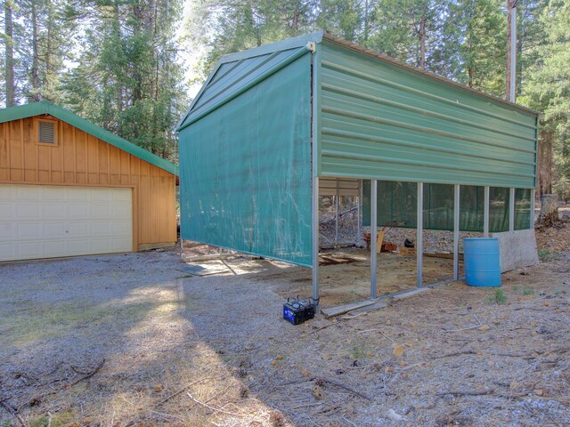 34836 Emigrant Trl, Shingletown, CA 96008 - view of detached garage