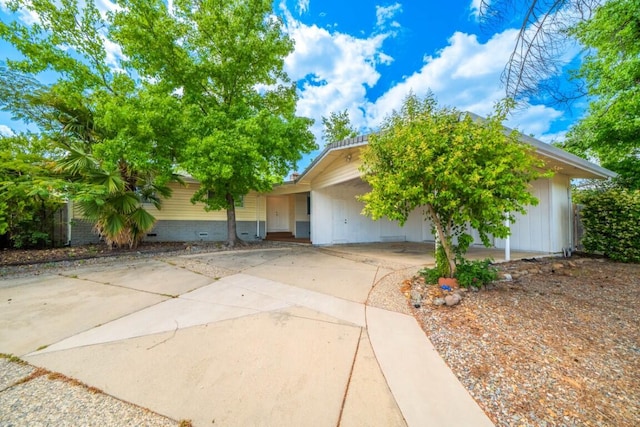 1640 Wisconsin Ave, Redding, CA 96001 - view of front of house with driveway