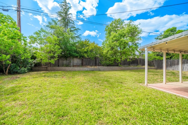 1640 Wisconsin Ave, Redding, CA 96001 - view of yard featuring a patio area