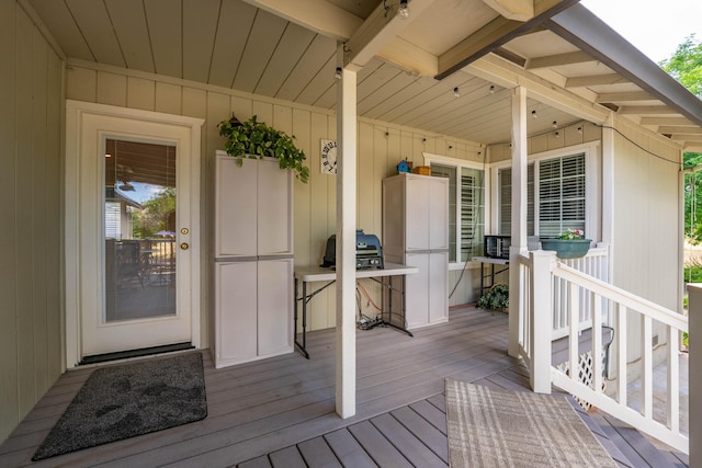 6766 Drake Dr, Anderson, CA 96007 - view of wooden porch
