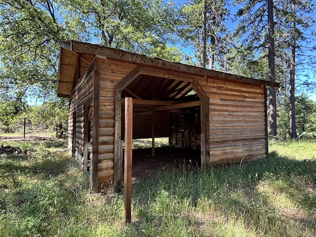 10473 Blue Mountain Ranch Rd, Whitmore, CA 96096 - view of pole building