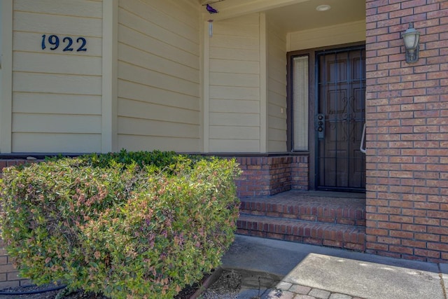1922 Paris Ave, Redding, CA 96001 - property entrance with brick siding