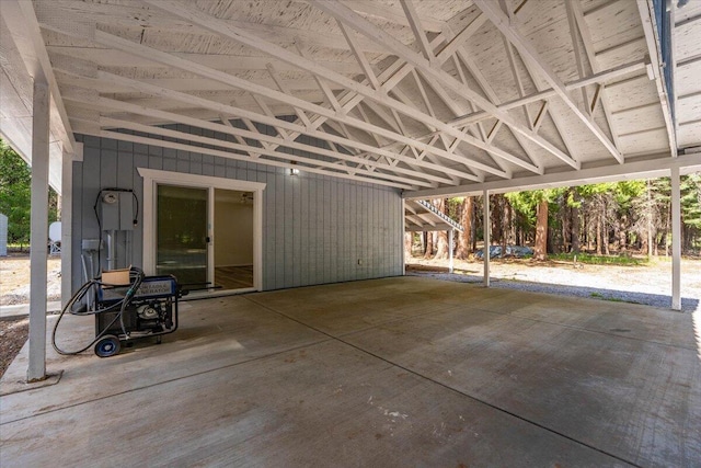 9279 Thatcher Mill Rd, Shingletown, CA 96088 - view of patio featuring a carport