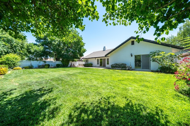 2184 Darsha Ln, Redding, CA 96003 - view of yard featuring a patio