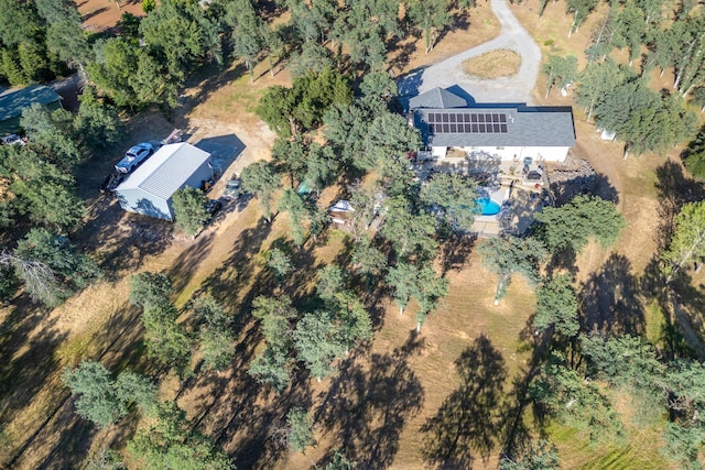 10844 Green Oaks Ln, Redding, CA 96003 - aerial overview of property's location with a pool
