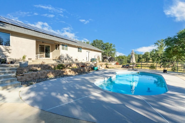 10844 Green Oaks Ln, Redding, CA 96003 - view of swimming pool featuring a patio