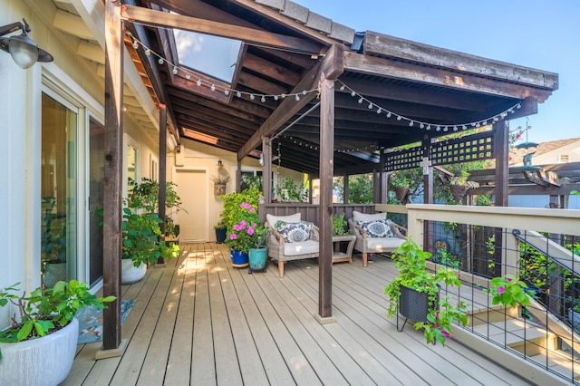 1163 Golden Gate Trl, Redding, CA 96003 - view of deck
