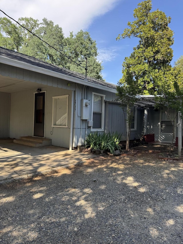 1717 Deer Creek Rd, Shasta Lake, CA 96019 - view of front of house featuring roof with shingles