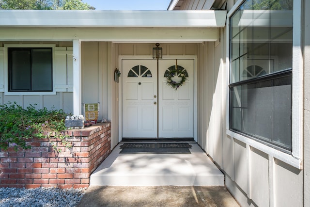 19991 Paso Robles Ave, Redding, CA 96003 - entrance to property featuring board and batten siding and covered porch