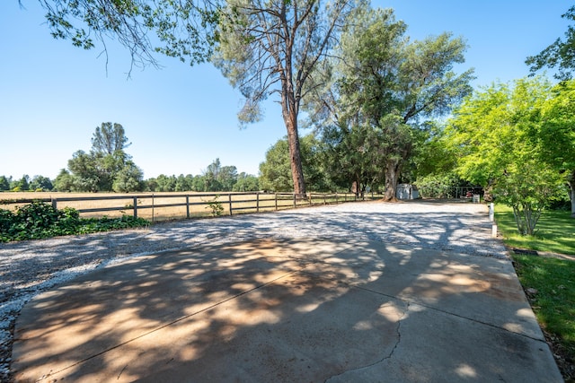 19991 Paso Robles Ave, Redding, CA 96003 - view of tennis court with view of scattered trees