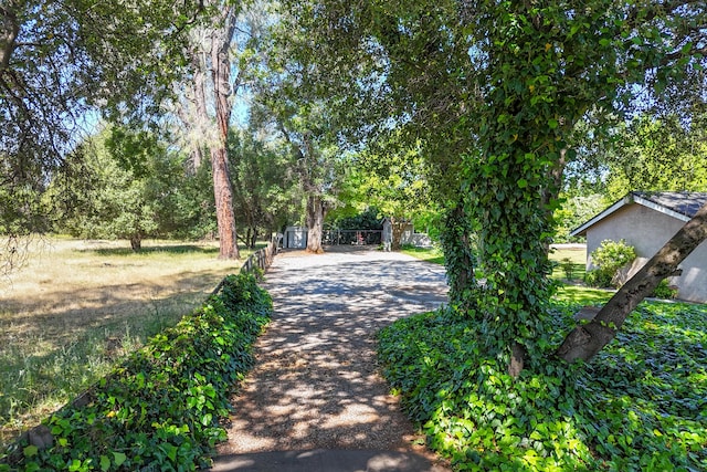 19991 Paso Robles Ave, Redding, CA 96003 - view of road with a gated entry