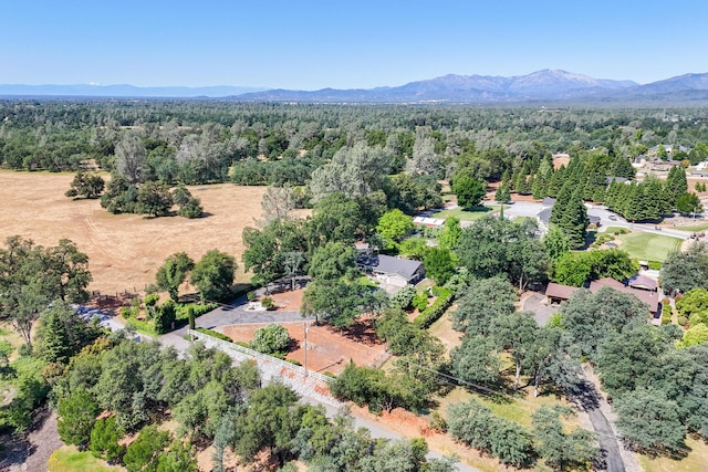 19991 Paso Robles Ave, Redding, CA 96003 - bird's eye view of a forest and a mountainous background