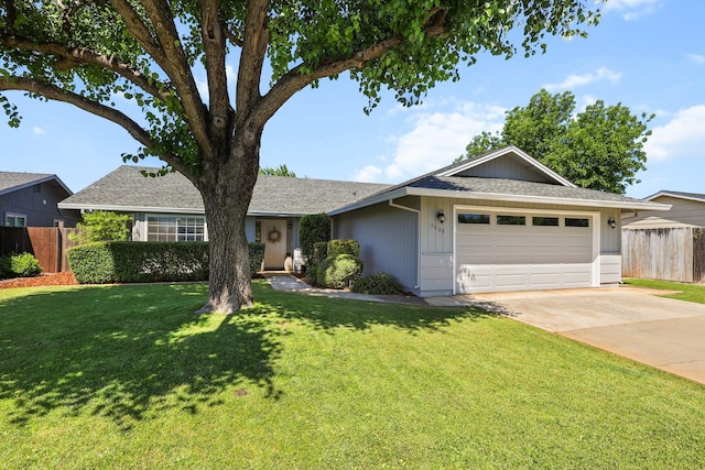 3608 Capricorn Way, Redding, CA 96002 - ranch-style home with driveway and an attached garage