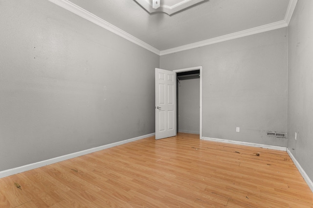 3262 Camellia St, Anderson, CA 96007 - unfurnished bedroom with ornamental molding, wood finished floors, and baseboards