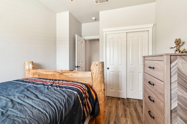 3126 Chaucer Way, Shasta Lake, CA 96019 - bedroom with wood finished floors and a closet