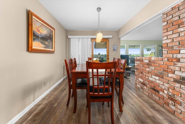 21350 Wilcox Rd, Red Bluff, CA 96080 - dining room with wood finished floors and baseboards