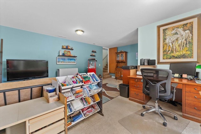 21350 Wilcox Rd, Red Bluff, CA 96080 - office area featuring carpet